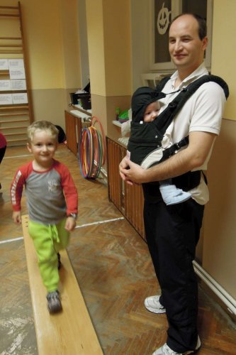 Hravé cvičení pro děti a rodiče - 7.11.2013